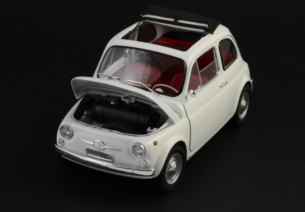 Italeri 4703 1/12 Scale Model Car Kit FIAT 500 500f NUOVA 1968 for sale online 