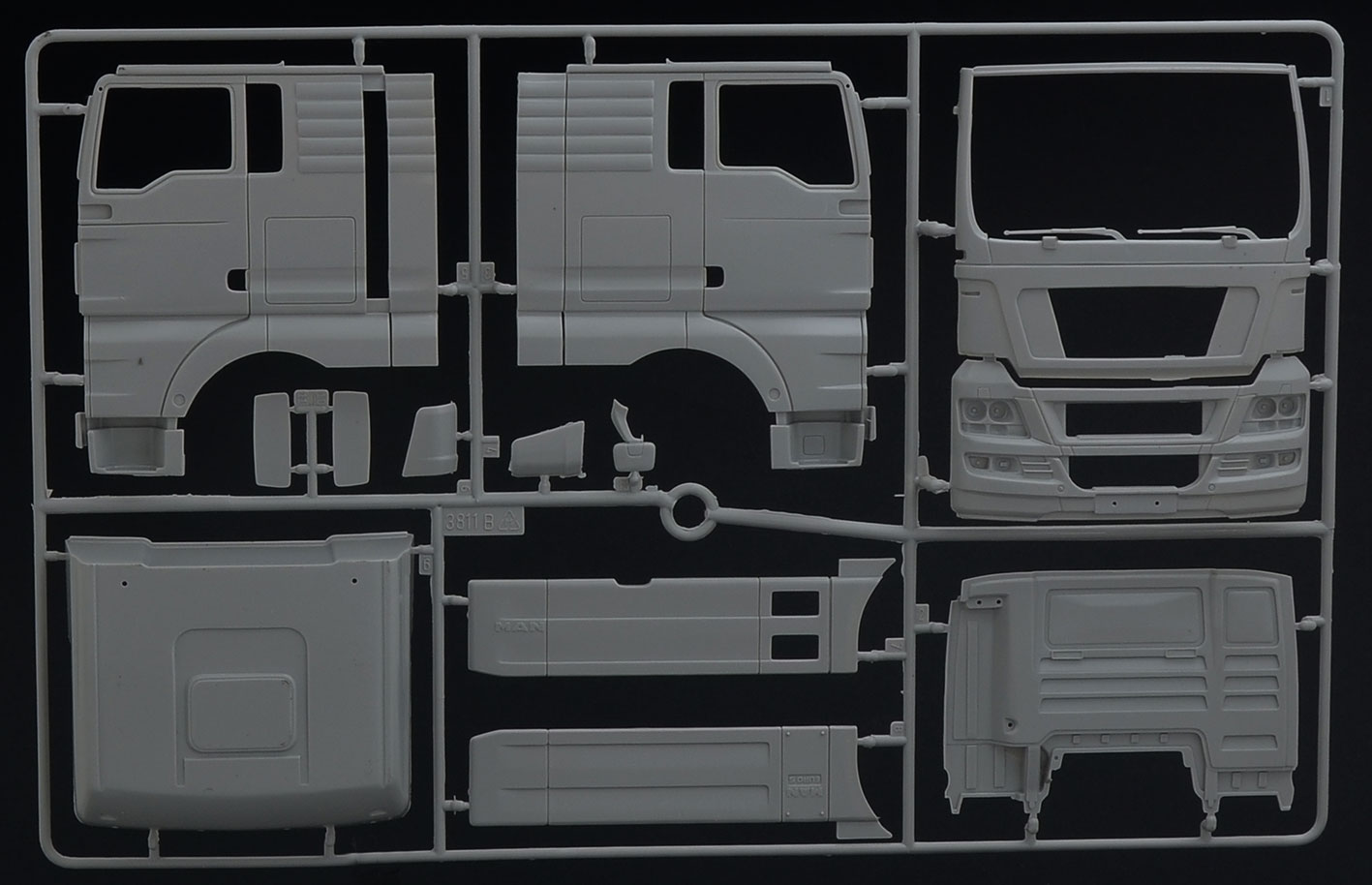Cabine de camion MAN TGX XXL - I3877 - Italeri - Camions - Easy Miniatures