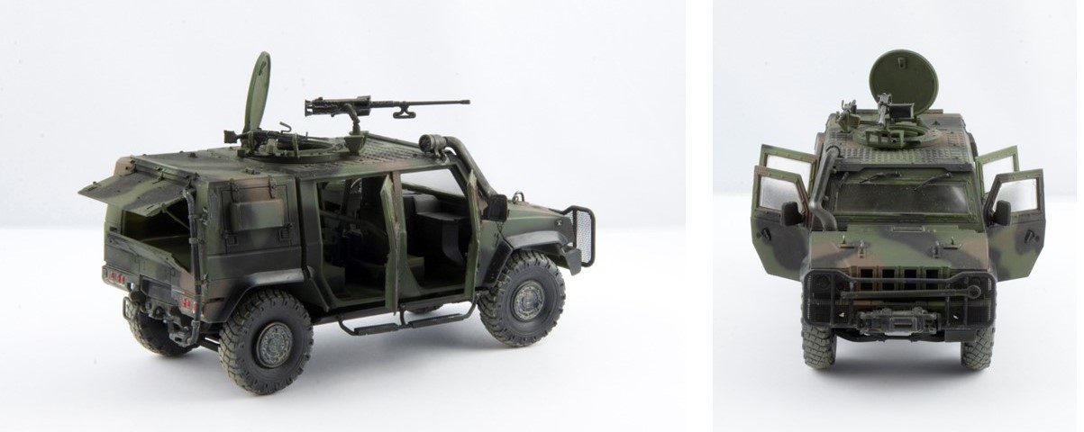Iveco LMV Рысь салон