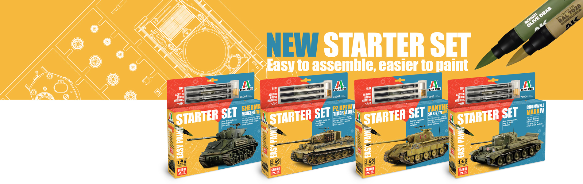 Starter Set
easy paint