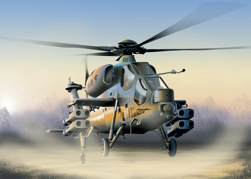 Modèle Hélicoptère ITALERI RAH-66 Comanche échelle 1:72