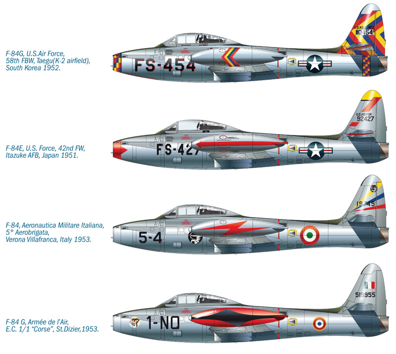 Details about   Easy Model 1:72 F-84G Thunderjet Aeronautica Militare 