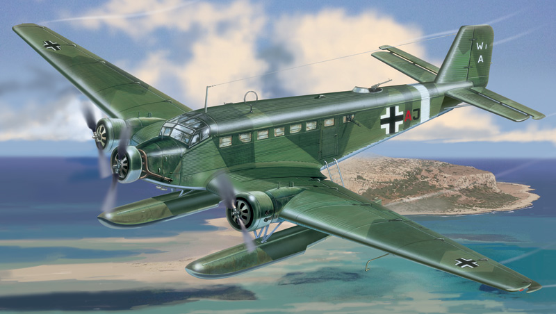 Eduard 1/72 Junkers Ju 52/3M Peinture Masque pour Italeri #CX152