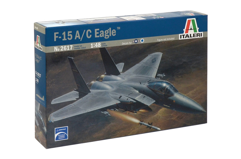 ITALERI FABBRI PLANE AIRCRAFT FIGHTER F-15 C EAGLE 1/100 blister box 