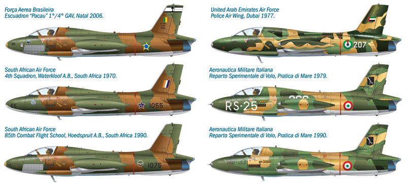 Maqueta Avión Italeri Aircraft MB-326 1/48