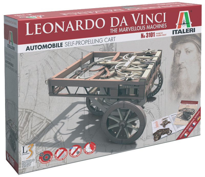 Italeri ITALERI Historics Leonardo Da Vinci Da Vinci'S Self-Propelled Cart 3101 T3101 
