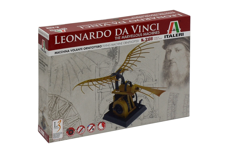 ITALERI Catapult Marvellous Machines 3105 Leonardo Da Vinci Model Kit 