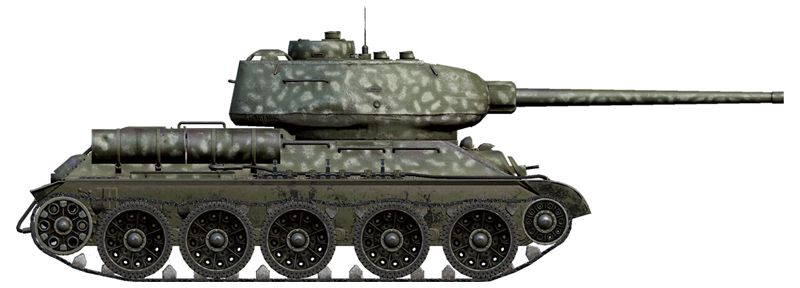 Italeri World Of Tanks T 34 85 New Edition