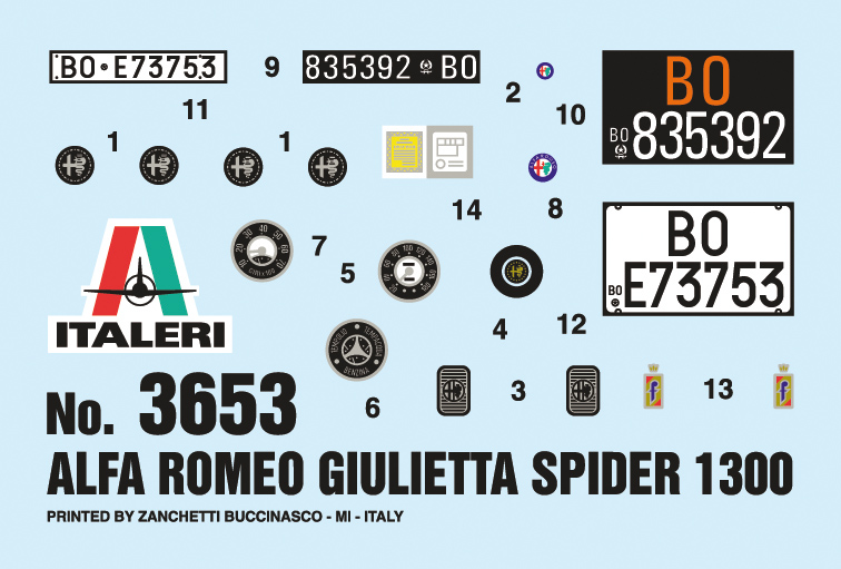 Solido Alfa Romeo Giulietta Spider 1/43 - Bleu - Occasion