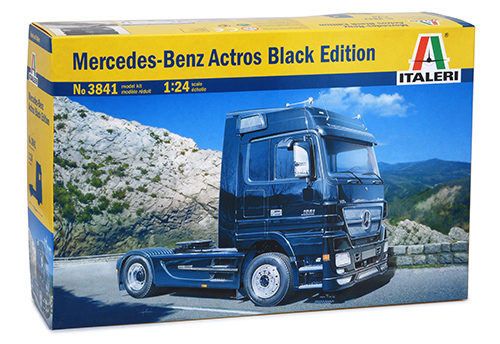 ITALERI 07539, MERCEDES Actros et semi remorque atelier SAUBER