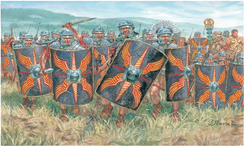 ITALERI Historics 1//72 Caesars Wars Imperial Age Roman Infantry 6047 T6047