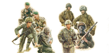 BRITISH RED DEVIL KIT 1:72 Italeri Kit Figure Militari Modellino