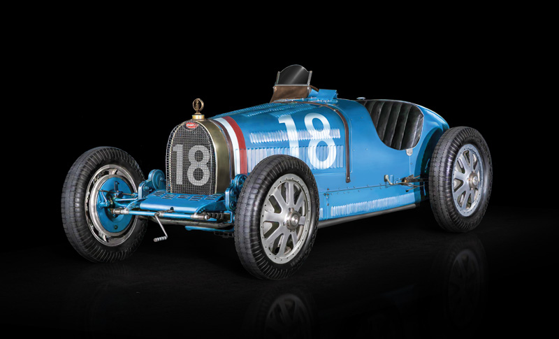 1920s Bugatti Type 35 Metal Racing Car Model 14 Automobile