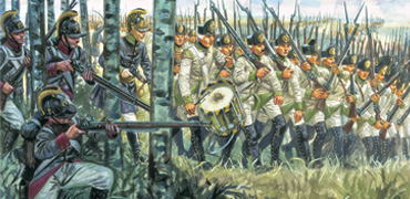 ITALERI Prussien Infanterie Waterloo 1:72 scale model soldats armée bataille 