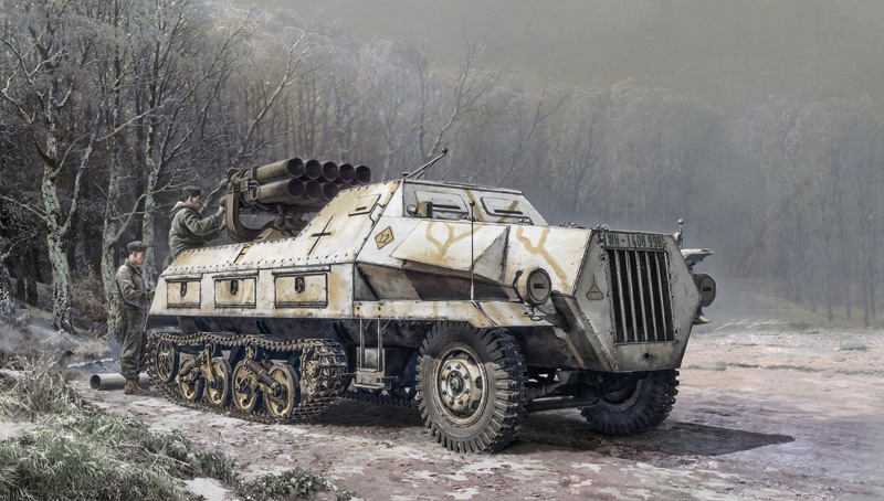Sd.Kfz 4/1  Panzerwerfer 42  Italeri 1/35 6546_tavolaLR