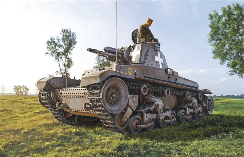 / 38 Panzer 35 t t 