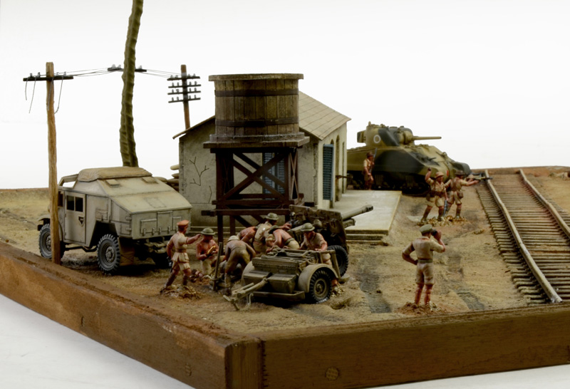 Figurine Italeri ITALERI: 1/72 EL ALAMEIN BATTLE at the Railway St