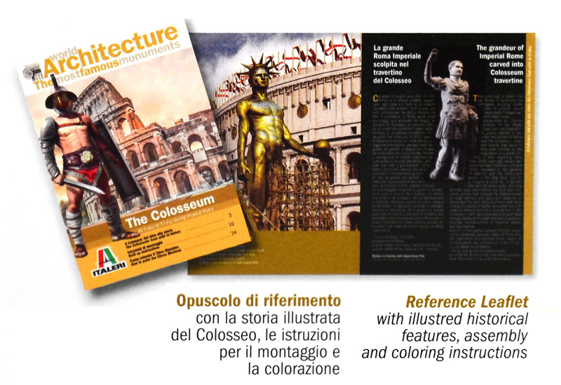 ITALERI - THE COLOSSEUM : WORLD ARCHITECTURE
