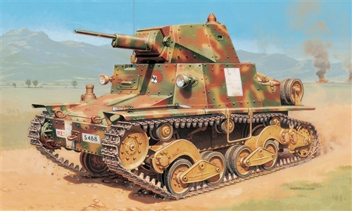 ITALERI 6477 MAQUETTE MILITAIRE SEMOVENTE L.40 DA 47/32 1/35