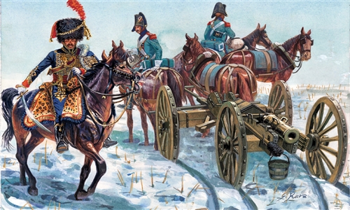 ARMIES IN PLASTIC 5798-guerres napoléoniennes-King 's German Horse Artillery 1:32 