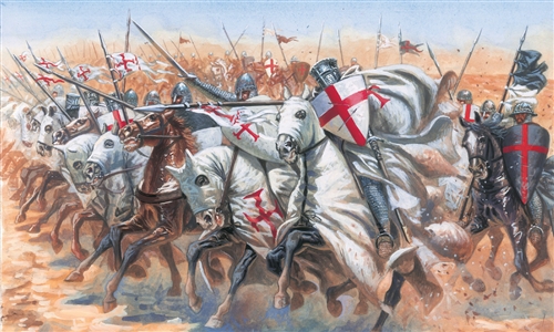 English Knights 1/72 Italeri 6027 Historical wargames 