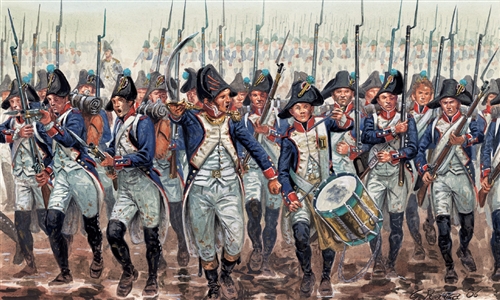 Italeri ITALERI Historics 1/72 Napoleonic Wars Austrian Infantry 1798-1805 6093 T6093 