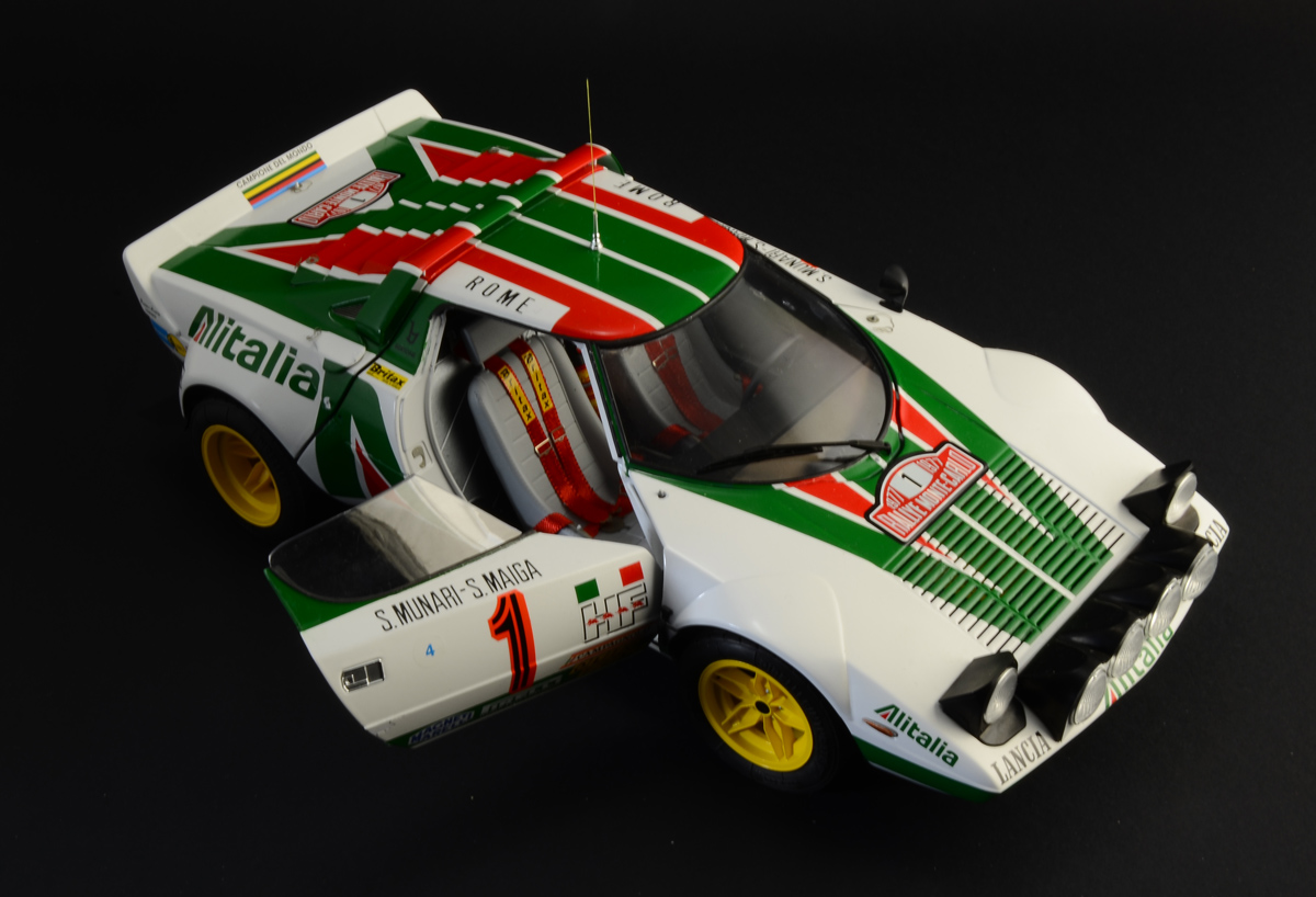 ITALERI - Lancia stratos HF Gr.4 Monte Carlo 1977