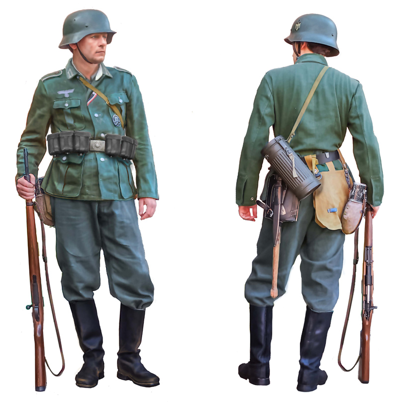 German Infantryman Kit ITALERI 1:9 IT7407 