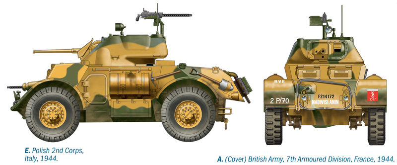 maquette militaire Staghound MKI 1/35 Italeri 6459