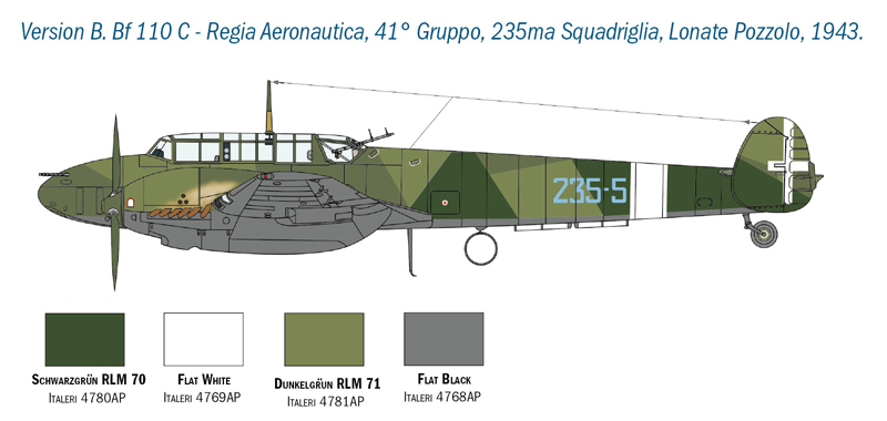Messerschmitt Bf-110C/D 