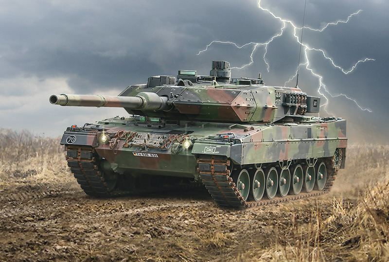 Italeri 6567-1//35 Leopard 2A6 Neu